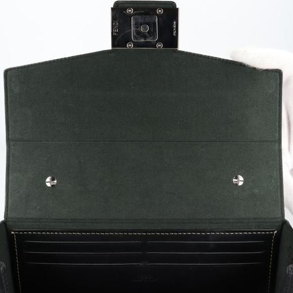 Fendi Soft Trunk 2way Zucca Pattern Shoulder Black - Picture 9 of 10